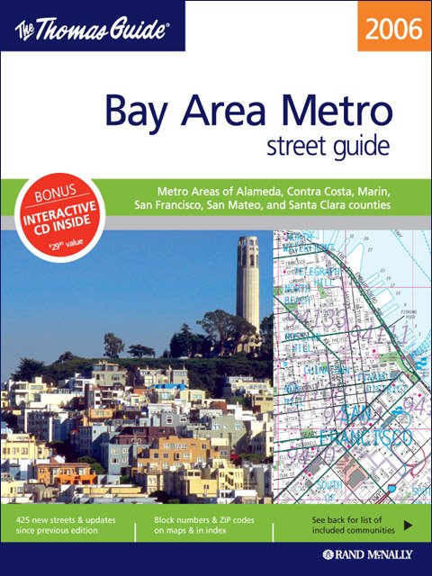 Easy To Fold Northern California Rand McNally Easyfinder